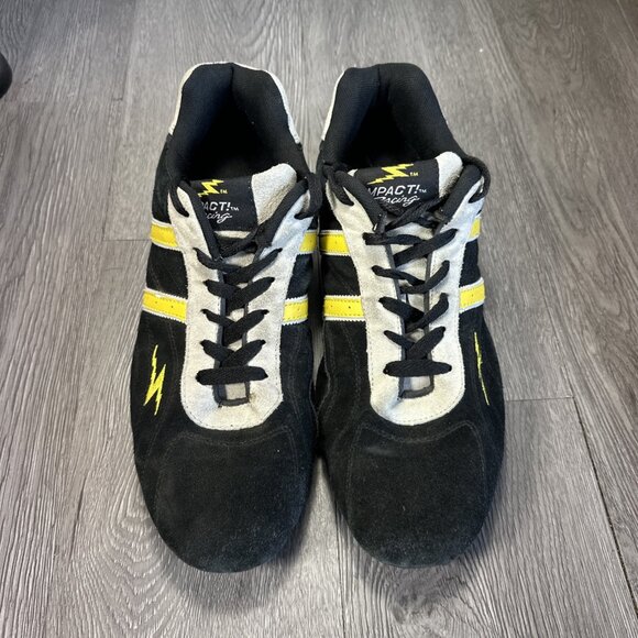 Impact Racing Driving Shoes Leather Mens SZ 10 IPT006 main image 9